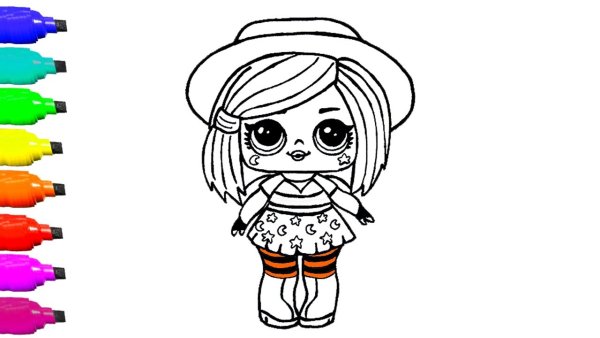 Рисунки ЛОЛ пакетики нарисовать