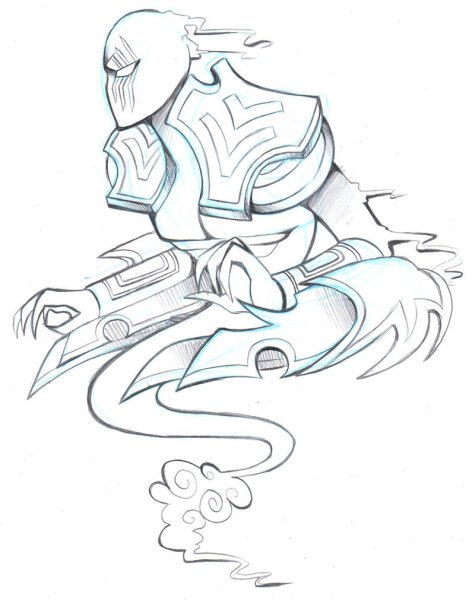 Лига легенд Наброски