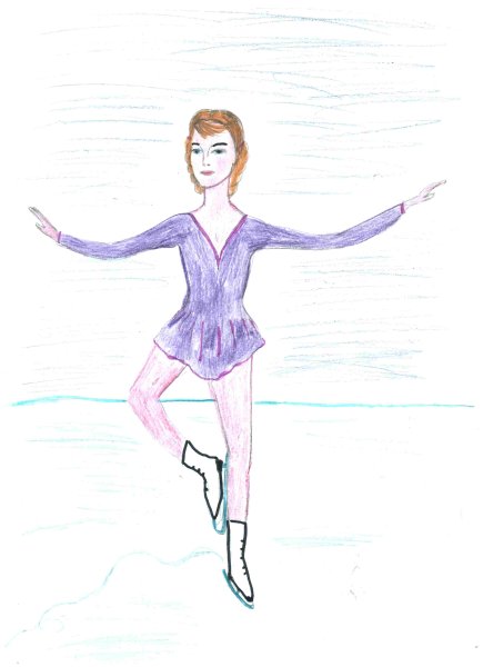 Рисование фигурное катание