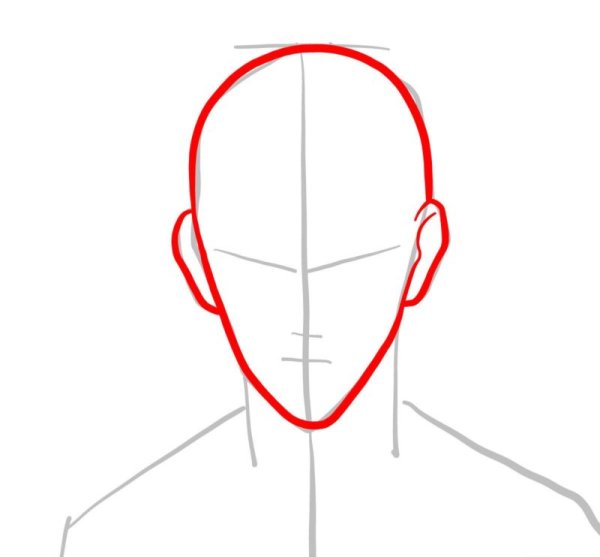 Сайтама рисунок для срисовки