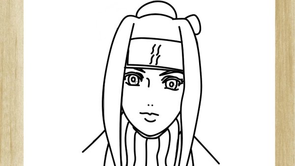 Хаку рисунок Наруто