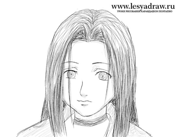 Хаку Наруто нарисовать