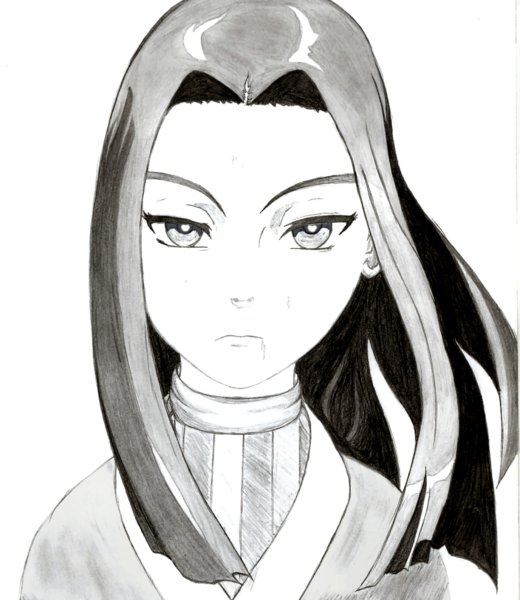 Хаку рисунок Наруто