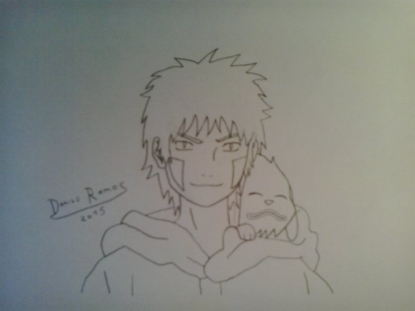 Киба лёгкие рисунки карандашом