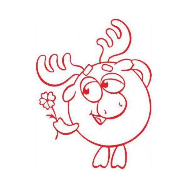 Смешарики Лосяш Бараш и Нюша