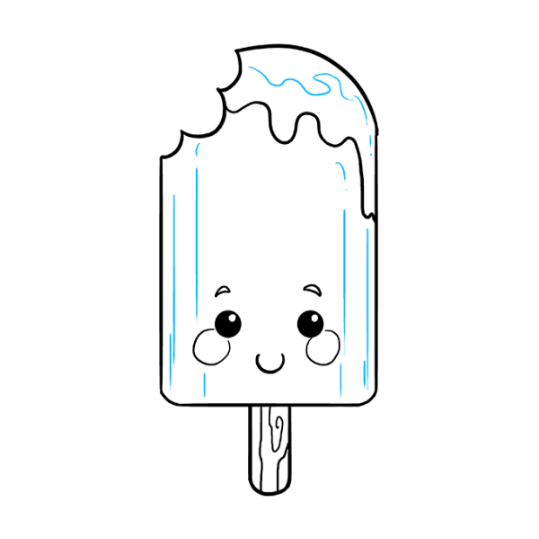 Эскимо рисунок карандашом