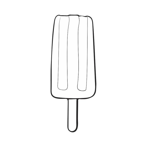 Эскимо раскраска