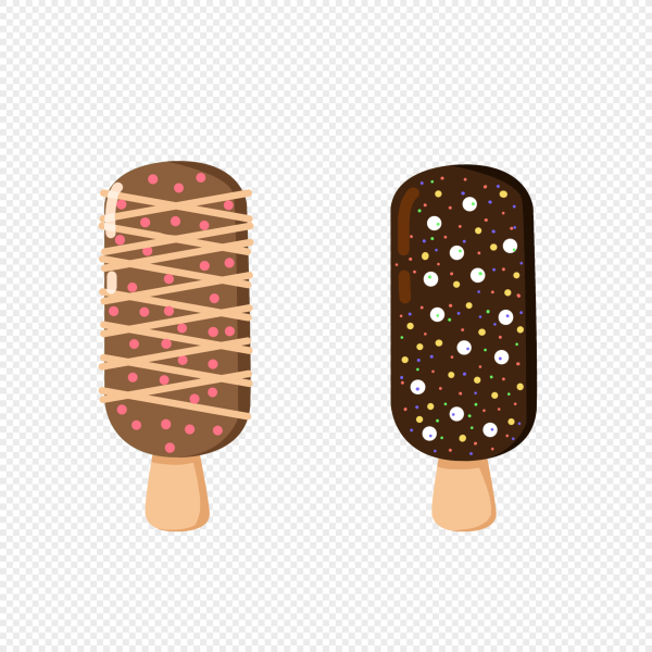 Мороженое эскимо мультяшное