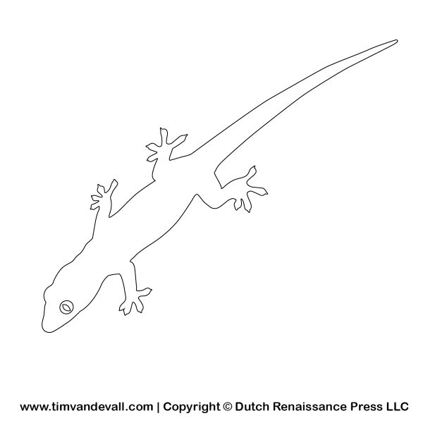 Ящерица туториал