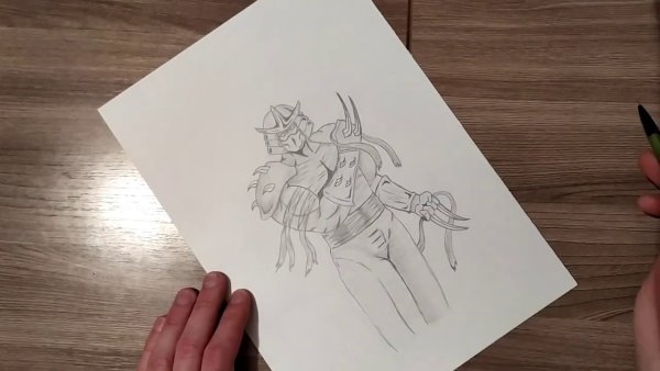 Нарисовать МУТАНТА карандашом легко