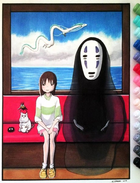 Унесенные призраками призрак маркерами