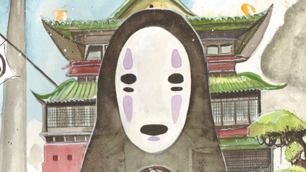 Хаяо Миядзаки Унесенные призраками рисунки