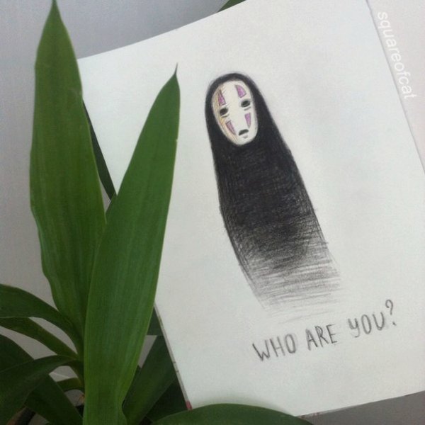 Безликий карандашом