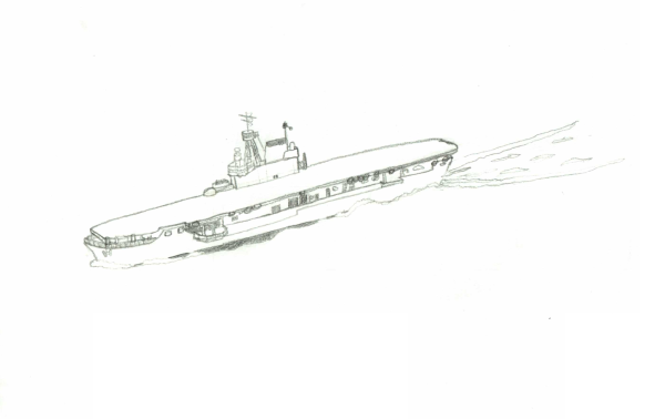 Авианосец раскраска