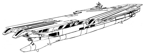 Нарисовать авианосец