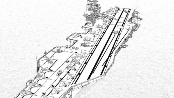 Рисованные авианосцы