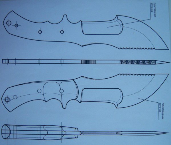 Чертежи ножей из far Cry 3