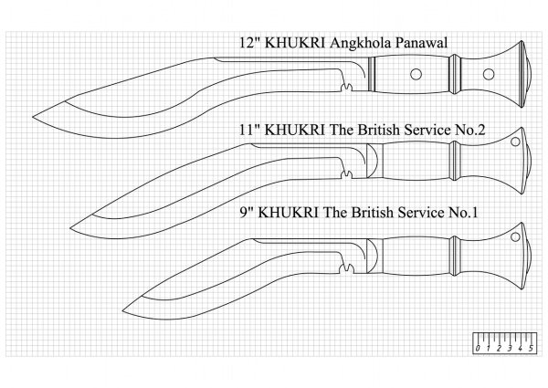 Чертёж мачете Джейсона