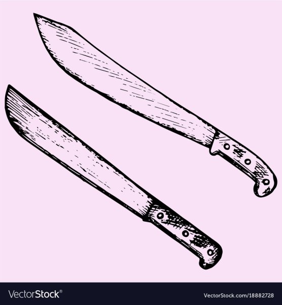 Эскиз рукоятки ножа