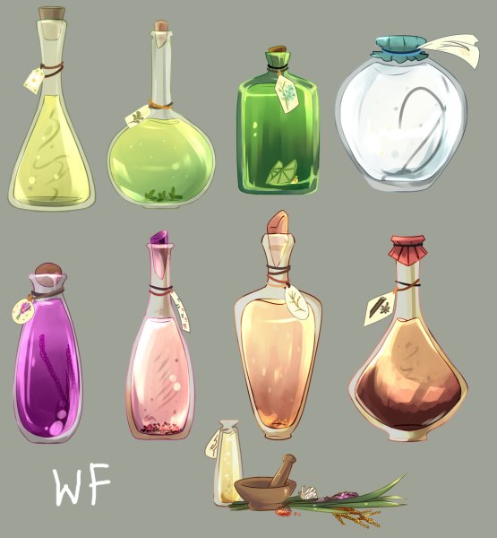 Ингредиенты для зелий Гарри Поттер