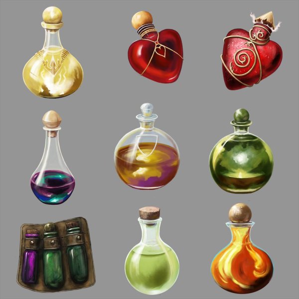 Колба с зельем