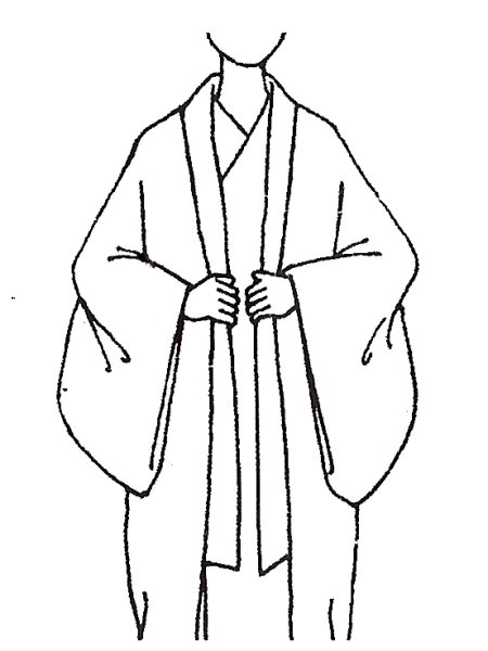 Кимоно набросок