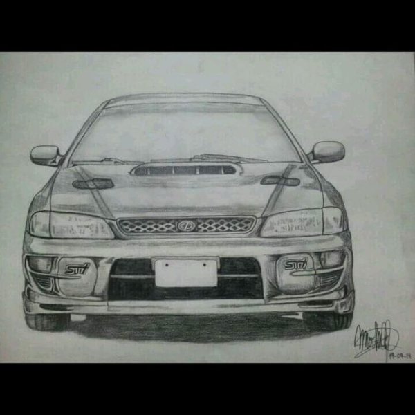 Mitsubishi Lancer Evolution 8 раскраска