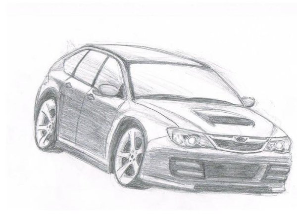 Импреза рисунок