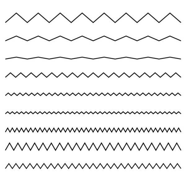 Рисование волнистых линий