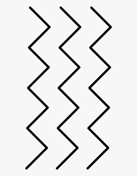 Орнамент ломаные линии