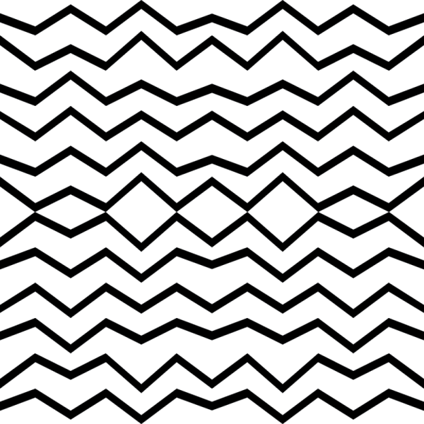 Орнамент из волнистых линий