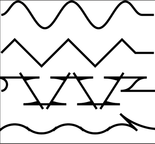 Линия зигзаг