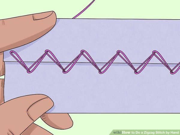 Шов зигзаг обмёточный