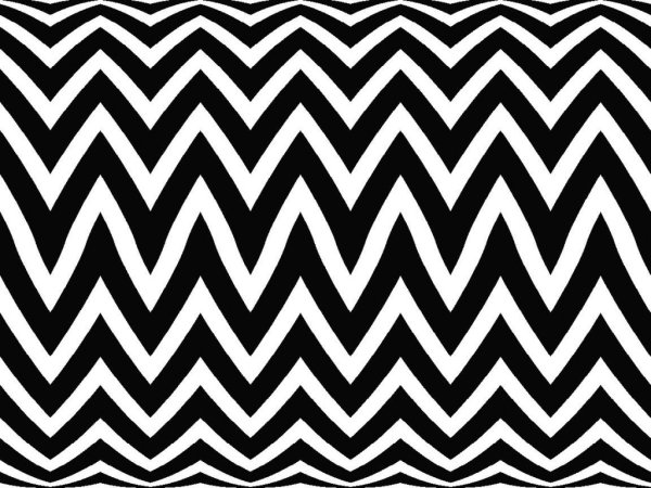 Черно белые полосы зигзаг
