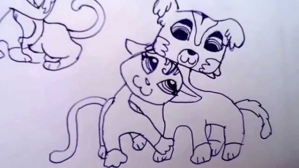 Лпс поэтапное рисование для детей