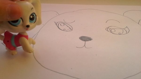 Лпс для срисовки стоячки дог