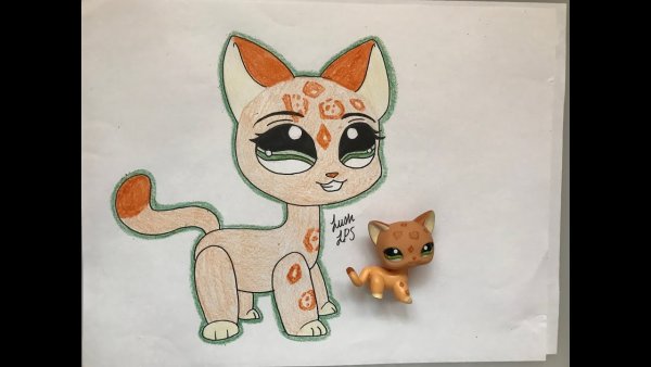 Картинки лпс для срисовки