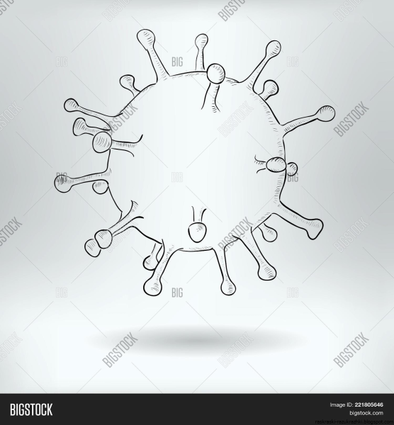 Раскраска коронавирус