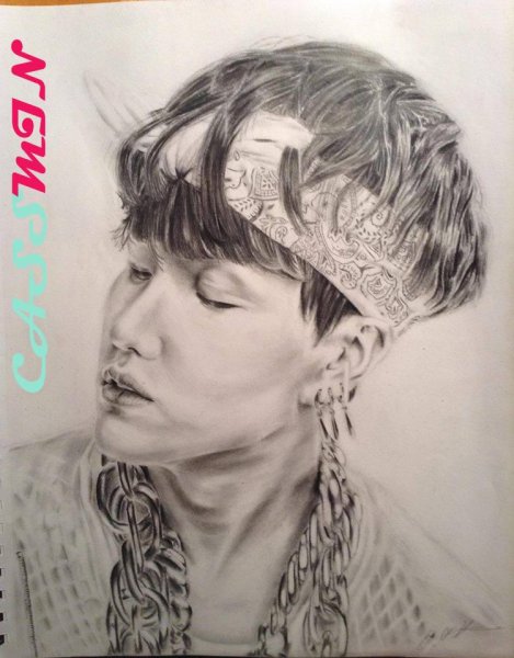 Мин Юнги портрет