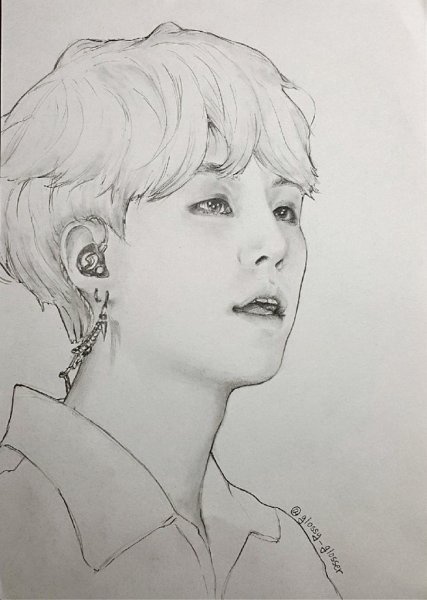 Портрет БТС Шуга