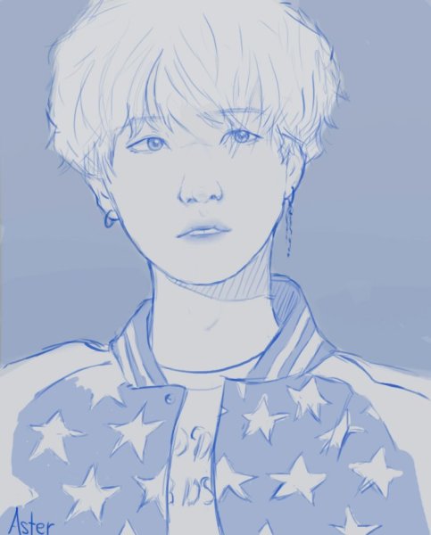 Нарисовать Юнги