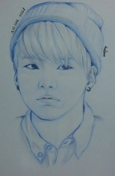 Портрет БТС Шуга