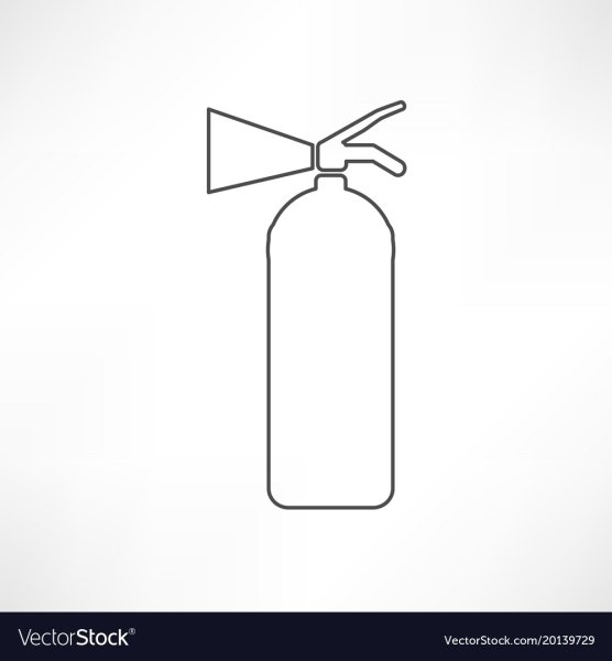 Нарисовать огнетушитель