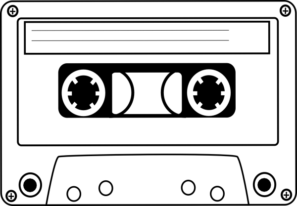 Аудиокассета рисунок