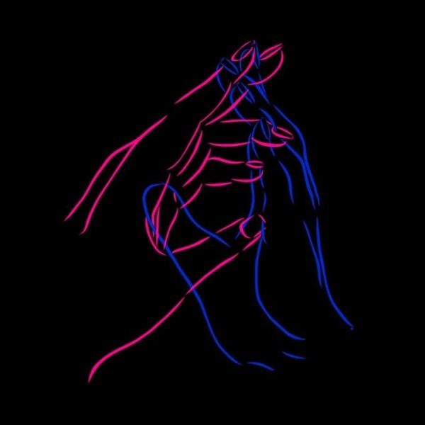 Шибари рисунки неон Эстетика