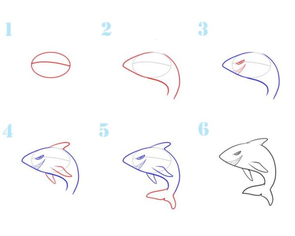 Поэтапное рисование подснежника