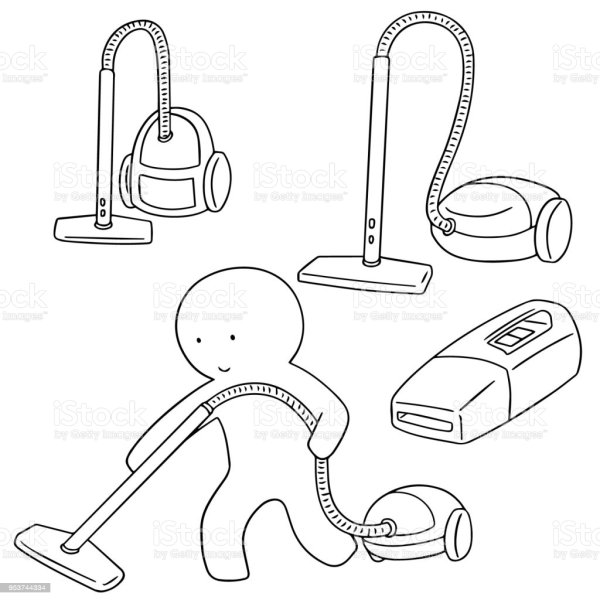 Раскраска пылесос