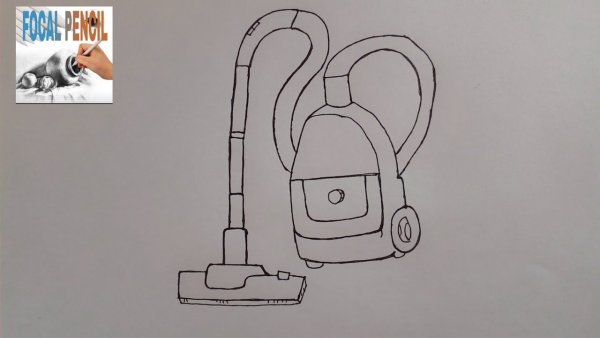 Раскраска пылесос