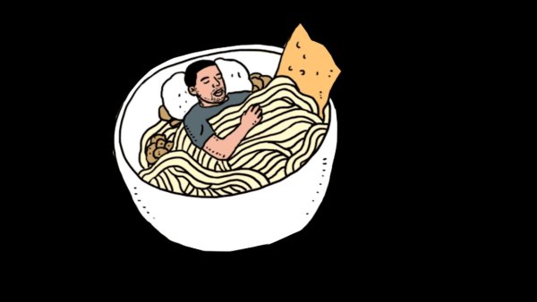 Доширак мультяшный