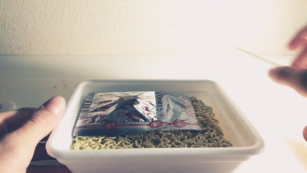 Доширак лапша распаковка